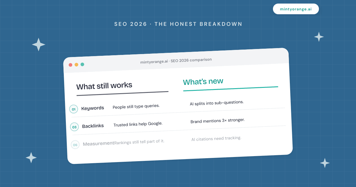 What Changed in SEO and What Didn’t: A Side-by-Side for 2026
